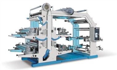 Macchina da stampa flessografica ad ingranaggi dritti